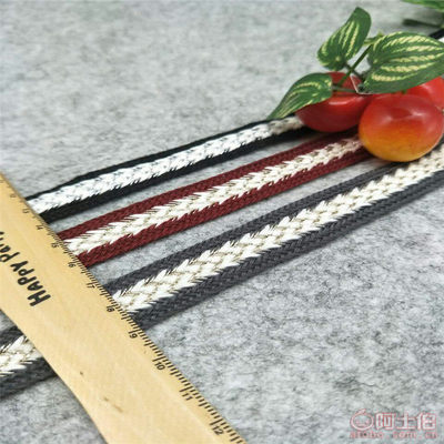 雙色夾銀絲編織帶 服飾家紡DIY的時尚利器