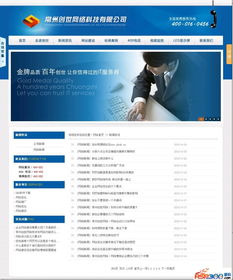 ASP精品 一款藍(lán)色漂亮的網(wǎng)絡(luò)科技公司源碼，助力技術(shù)開發(fā)新高度